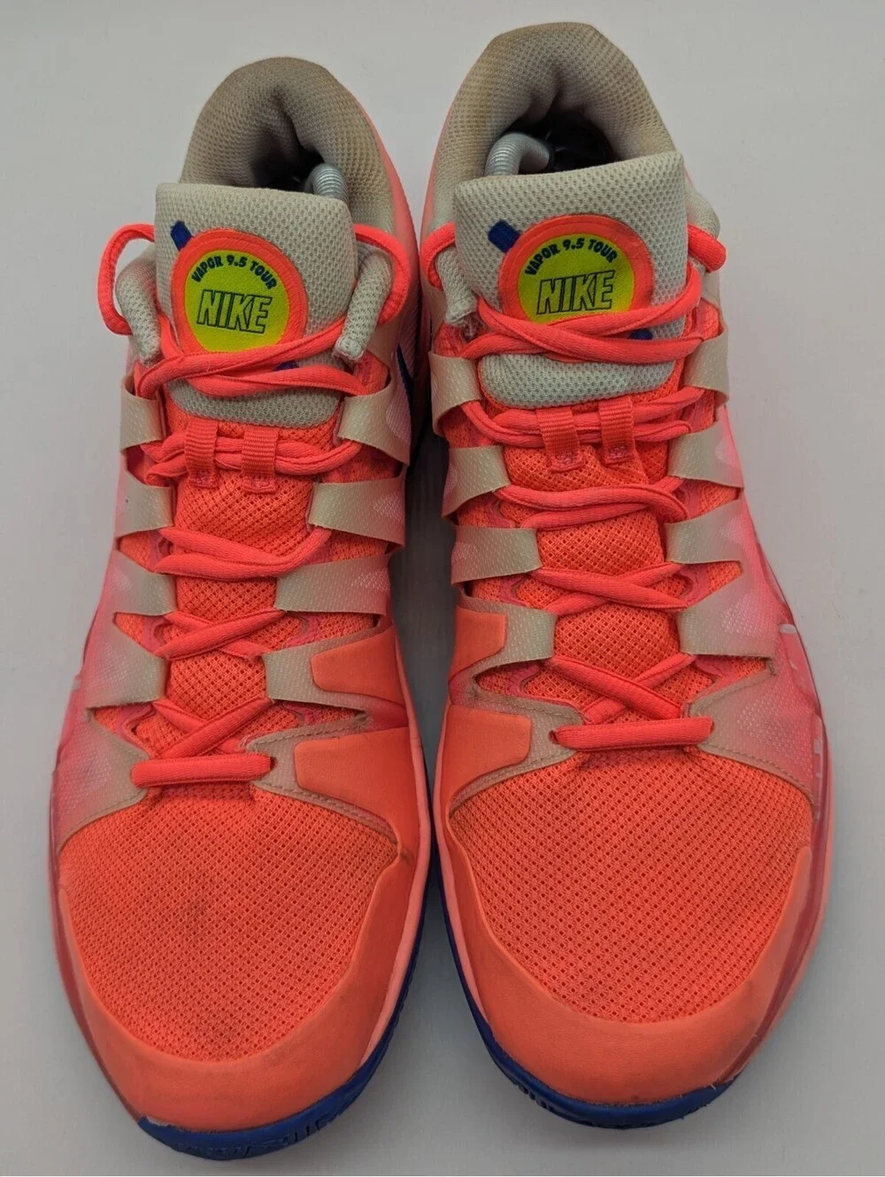 Nike Court Zoom Vapor Tour Hot Punch Pink Tennis Shoes Men's Size 11 FB2664-600